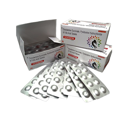 Doxibon Tab – Doxylamine Succinate + Pyridoxine Hydrochloride & Folic Acid | Nexbon Lifesciences
