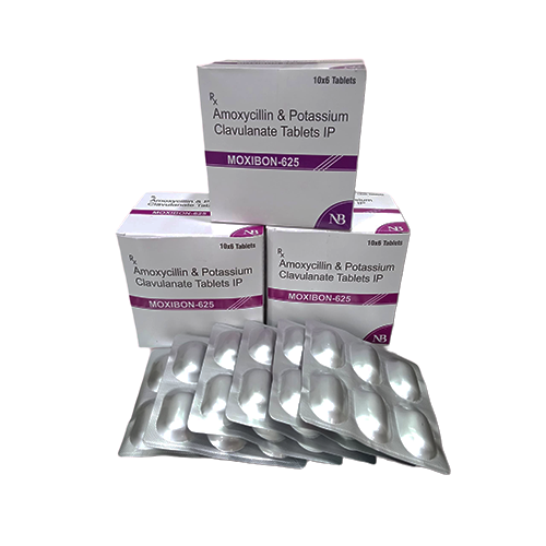 Moxibon-625 Tab – Amoxycillin 500mg + Clavulanate Potassium 125mg | Nexbon Lifesciences