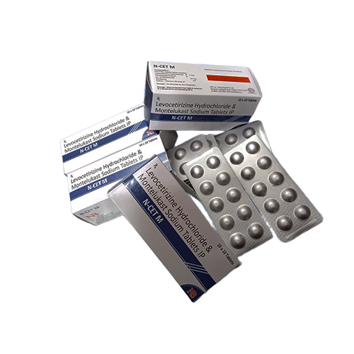 N-Cet-M Tab – Levocetirizine 5mg + Montelukast 10mg | Nexbon Lifesciences