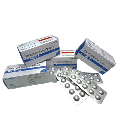 N-Pred-4 Tab – Methylprednisolone 4gm | Nexbon Lifesciences