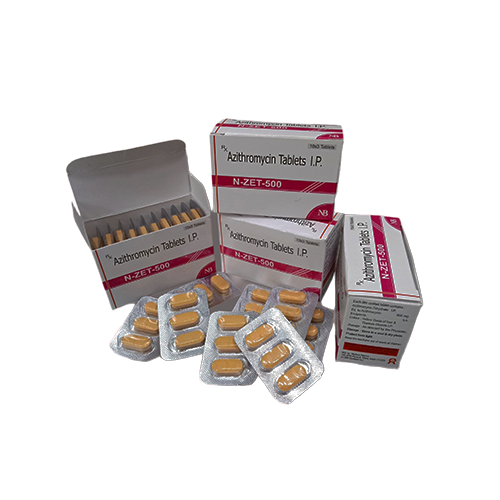 N-Zet -500 Tab – Azithromycin 500 Mg Tablet | Nexbon Lifesciences