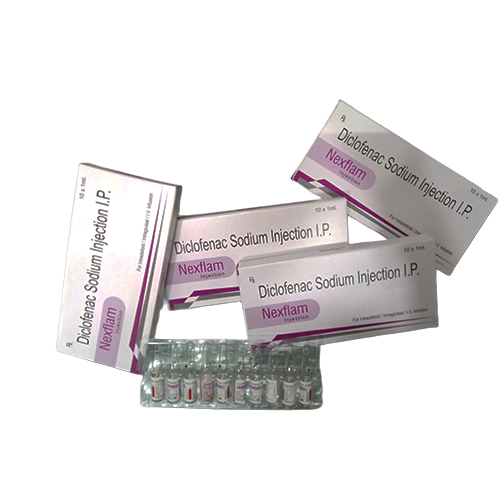 Nexflam Inj – Diclofenac Sodium 75mg + Benzyl Alcohol 4% V/V | Nexbon Lifesciences