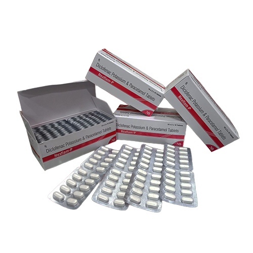 Nexflam-P Tab – Diclofenac Potassium 50mg + Paracetamol 325mg | Nexbon Lifesciences