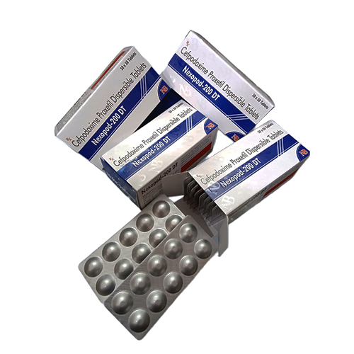 Nexopod-200- DT Tab – Cefpodoxime Proxetil 200mg (Dipersible Tab) | Nexbon Lifesciences