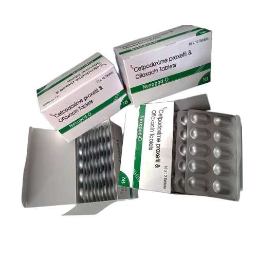Nexopod-O Tab – Cefpodoxime Proxtil 200mg + Ofloxacin 200mg | Nexbon Lifesciences