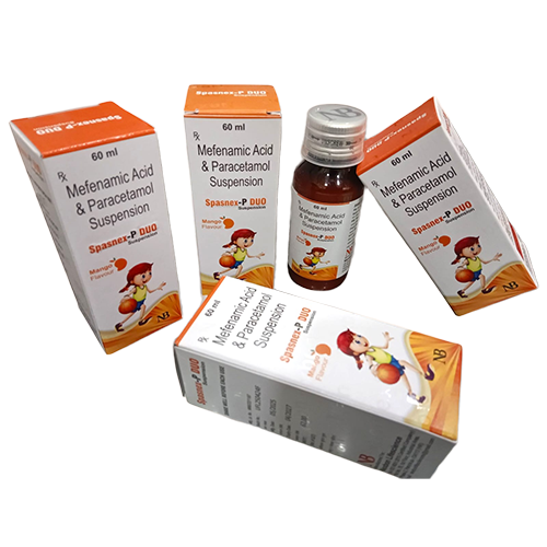 Spasnex-P-Duo Sus – Mefenamic Acid 100mg + Paracetamol 250mg | Nexbon Lifesciences