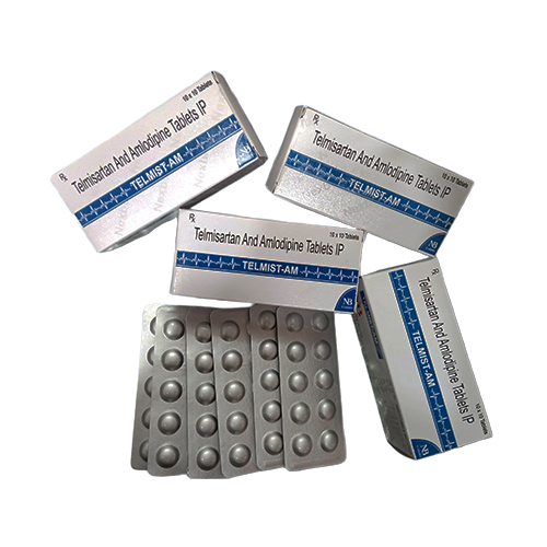 Telmist-AM  Tab – Telmisartan 40mg + Amlodipine 4mg Tablet | Nexbon Lifesciences