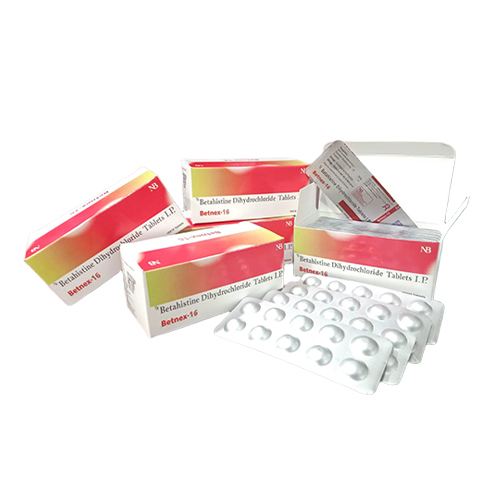 Betnex-16 Tab – Betahistine Hydrochloride 16mg | Nexbon Lifesciences