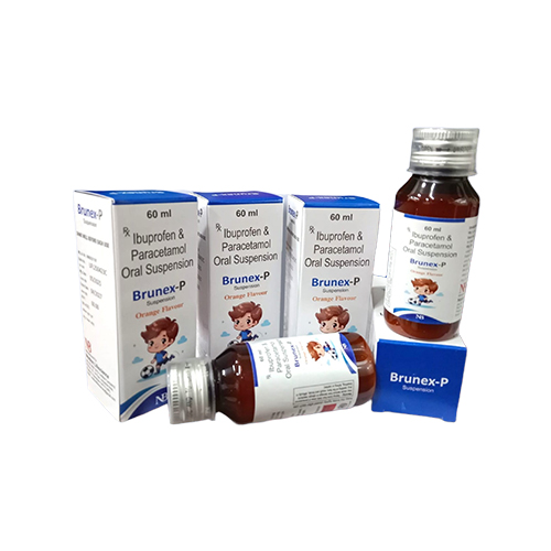 Brunex-P Sus – Ibuprofen 100mg + Paracetamol 162.5mg | Nexbon Lifesciences