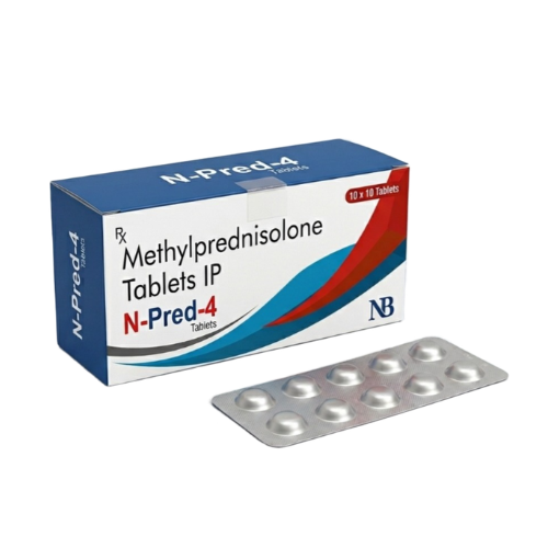 N-Pred-4 Tab – Methylprednisolone 4gm | Nexbon Lifesciences