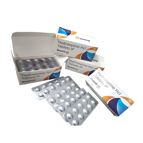 Nexorid-25 Tab – Hydroxyzine Hydrochloride 25mg | Nexbon Lifesciences