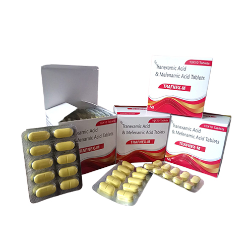 Trafnex-M Tab – Tranexamic 500mg + Mefenamic 250mg | Nexbon Lifesciences
