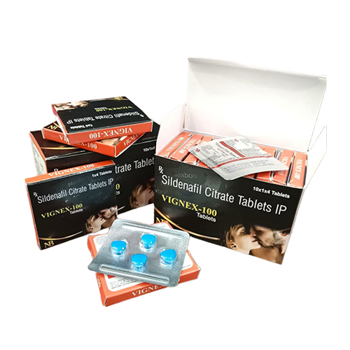 Vignex-100 Tab – Sildenafil Citrate 100 Mg Tablet IP | Nexbon Lifesciences