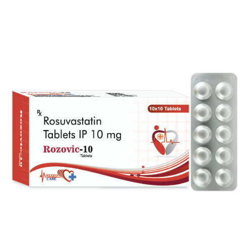 Rozovic-10 – Rosuvastatin Tablets IP 10 mg | Nexbon Lifesciences