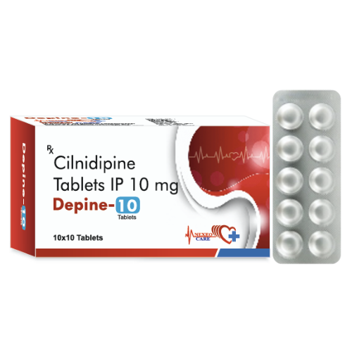 Depine-10 – Cilnidipine Tablets IP 10 mg | Nexbon Lifesciences
