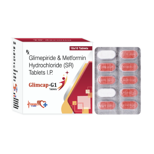 Glimcap-G1 – Glimepiride & Metformin Hydrochloride (SR) Tablets I.P. | Nexbon Lifesciences