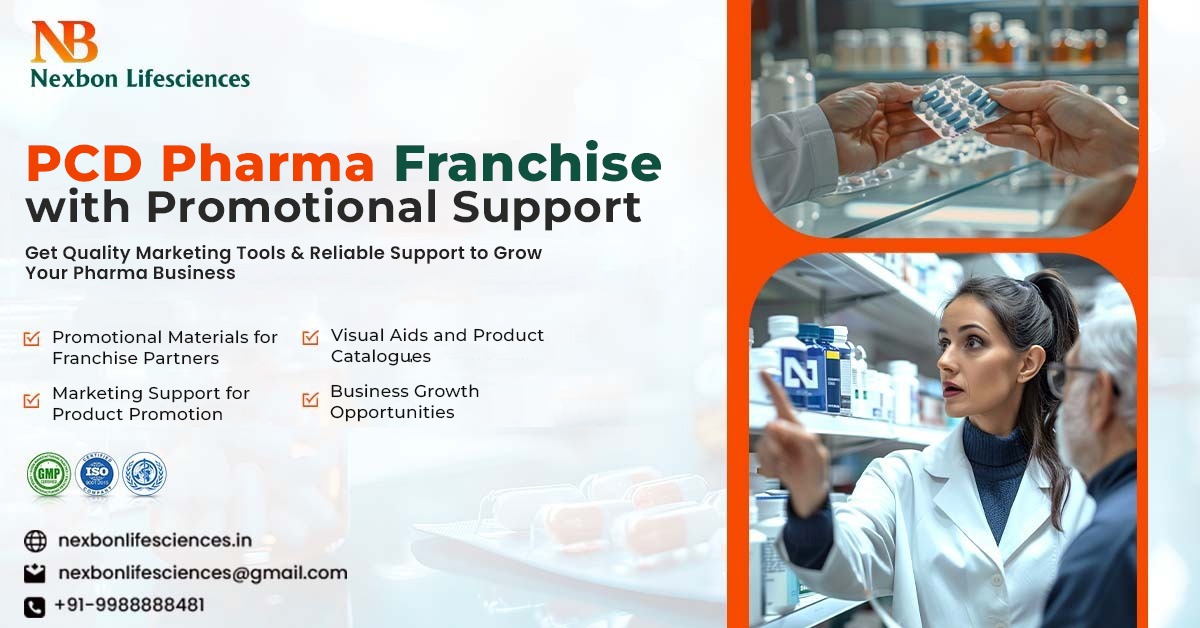 What Promotional Support Should You Expect from a PCD Pharma Franchise Company?
